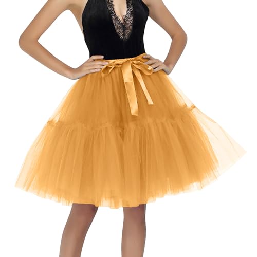 Jupe longue en tulle femme style vintage et bohème chic pour soirée