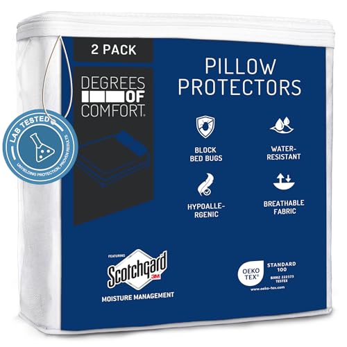 Degrees Of Comfort DOC30-0895 Pillow Protectors  cover