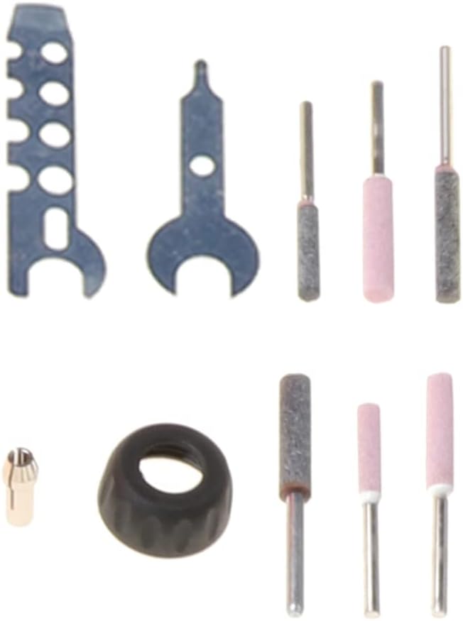 Chainsaw Sharpener Sets Electric Chainsaw Sharpener Comes with Chain Sharpener Tool,4 File Size Sharpening Wheels,Attachment