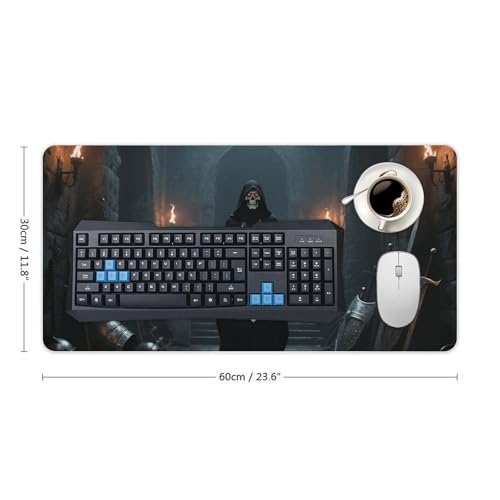 Protector de Escritorio para Mouse 24x12 Pulgadas Antideslizante miniatura 2