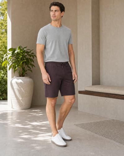 Image of Nobero V2 Shorts for Men | Zip Pocket Shorts | Regular Fit | Elasticated Waist | Soft & Breathable Fabric | Casual Everyday Wear