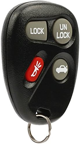 Car Key Fob Keyless Entry Remote fits 2001-2005 Chevy Impala Monte Carlo / 2004 Pontiac Grand Prix (KOBLEAR1XT, 10443537)