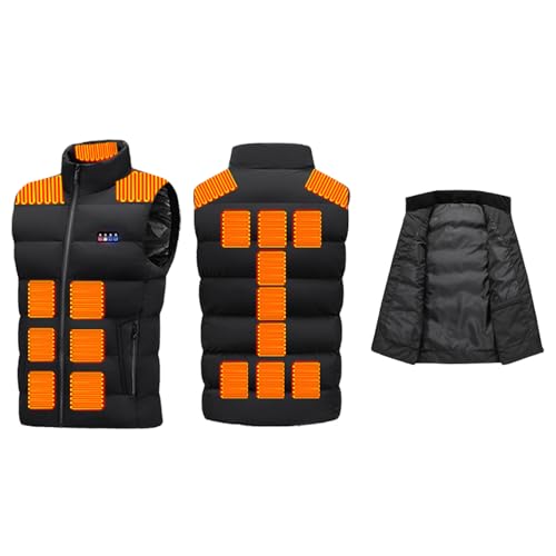 Chalecos eléctricos inteligentes para hombres activos en actividades al aire libre este invierno