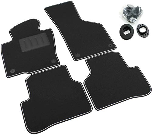 Compatibile con Passat B6 Berlina e Avant dal 2005-2010 , Passat B6 CC dal 2008-2012 , Passat B7 Berlina e Avant dal 2010-2014 Vengono forniti 4 Fix foro tondo e 4 Fix foro ovale