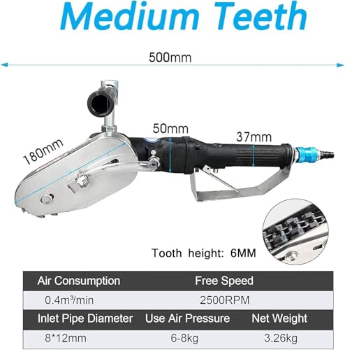 Déchet de déchet en carton ondulé outil coupe Middleteeth robuste - 5