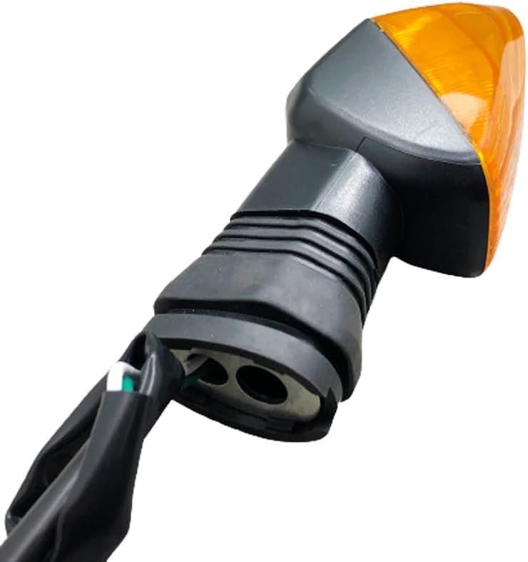 Miniatura 5 de 1 Pair Yellow Lens Front Rear Motorcycle Turn Signal Indicator Light Lamp For Kawasaki KLE 500 650 Versys Z1000 Z750S Ninja 650R ZX-6R 600 636