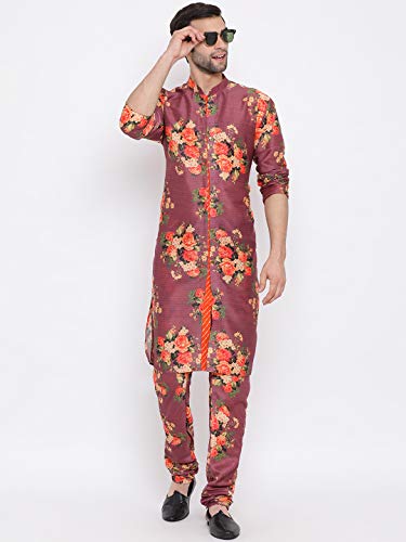 Image of VASTRAMAY Men Kurta and Pyjama Set