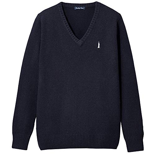 [イーストボーイ・スクール] セーター Venus ラムウールプルオーバー 0216502 レディース ネイビー(580) 9