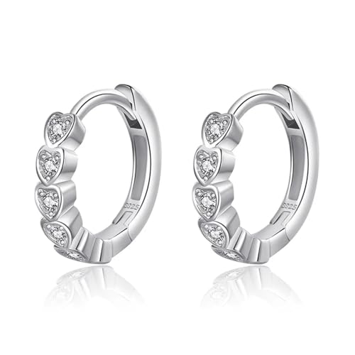 Boucles d'oreilles coeur pour femme fille mariage soirée et fête
