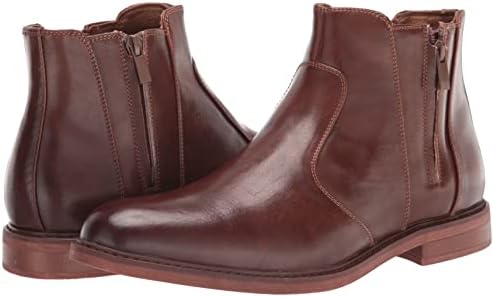Unlisted by Kenneth Cole Men's Rowan Zip Fashion Boot, Cognac, 9 | Image 6