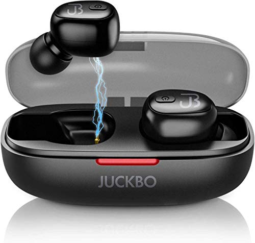 Wireless Earbuds, Bluetooth 5.0 Headphones/Earbuds, Sweat-proof Sports Earbuds Built-in Mic Noise Cancelling Hi-Fi