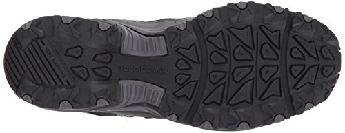 New Balance Tênis de corrida masculino 481 V3 Trail, Preto/ímã/prata metálica, 11 X-Wide