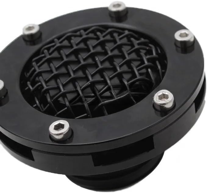 Motorcycle Fuel Gas Cap Motorcycle Mesh Low Profile Vented Fuel Tank Cap With Right Hand Threaded For Har&ley Davidson 1982-2020