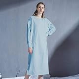 Material cómodo: este bonito camisón está hecho de poliéster. Los tejidos son ligeros, agradables para la piel, suaves, transpirables y cómodos. Estas batas se pueden usar en climas cálidos incluso cuando no hay estrés en verano.