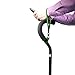 PCP Cane Wrist Strap, Durable Triple Braided Elastic Nylon Lanyard for Canes, Green