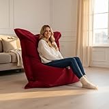 🥰 Polyvalence et confort optimal : Grâce à son remplissage en billes de polystyrène, ce pouf s'adapte à la forme de votre corps pour un soutien ergonomique. Idéal pour se détendre dans n'importe quelle pièce de la maison.