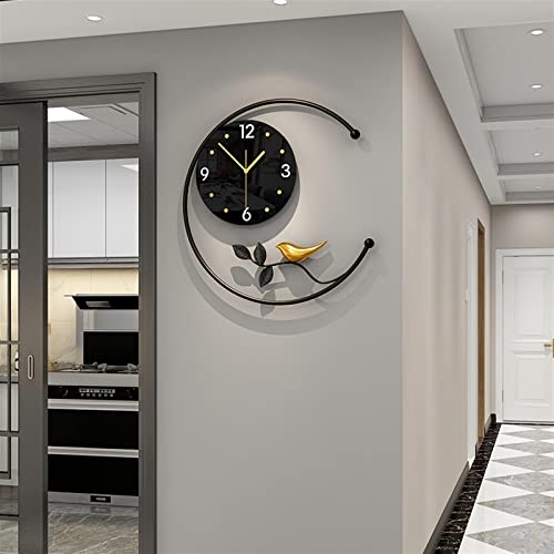 Horloges murales décoratives légères et modernes pour art mural - 3