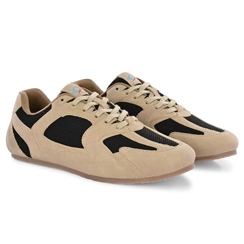 Image of Cruiser Sneaker for Men | Lightweight & Comfortable | Stylish Lace-Up Casual Footwear with Cushioned Insole | Perfect for Versatile Outfits (2646)