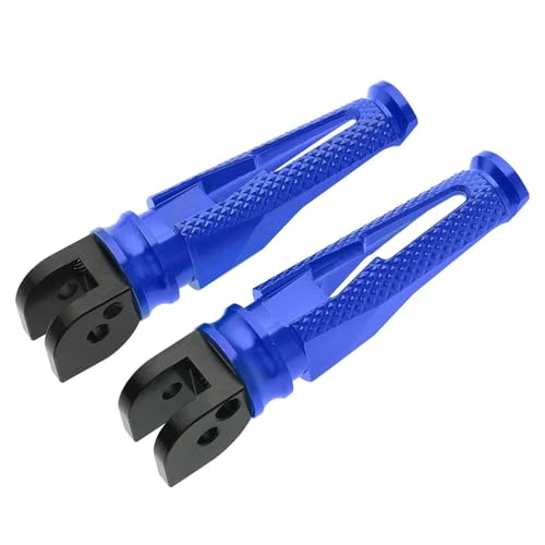 GTGJFJKW Estriberas para Motocicleta para Ducati para Monster 696 796 695 659 para Dark 749 999 999S 999R Pedales Reposapiés Traseros Aluminio para Motocicleta Reposapiés para Pasajero(Blue)