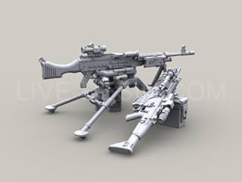 Amazon.co.jp: M240B7.62mm中型機関銃 M122トライポット（三脚