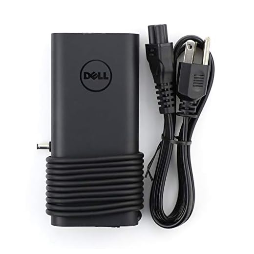 Dell Original XPS 15 Laptop Charger 130W(watt) AC Power Adapter(Power Supply) with 3 Prong Power Cord - Precision M3800 5510 5520 5530,XPS 9530 9550 9560 9570