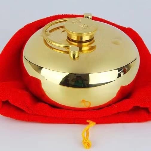 Bolsa de agua caliente de cobre, bolsa de agua caliente, terapia de calor para aliviar dolores, calentador de manos, almohadilla térmica, bolsa de agua caliente para noches acogedoras, alivio de