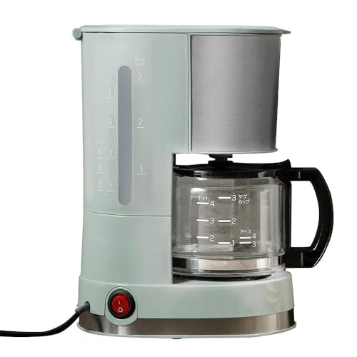カインズ(CAINZ) コーヒーメーカー 幅17.9cm 奥行11.5cm 高さ25.2cm Vinte家電 SCM-403 4杯 ドリップ式 コーヒーサーバー
