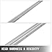 Happybuy Linear Rail, Ballscrew x 3, RM1605-350mm 650mm 1050mm x 2 Linear Rail Support, 12 CNC Kit Linear Shaft Optical Axis
