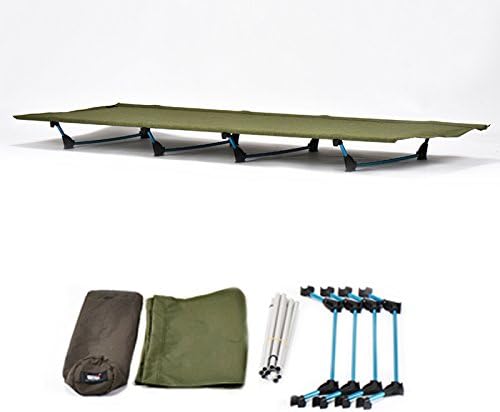 DESERT WALKER 2.6lbs Ultra Easy Carry Lightweight Waterproof Durable Sleeping Bed Camping Cots, Off the Ground, Weight Capacity: 440lb