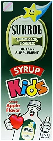 Sukrol, B-Complex, Help Children Improve Cognitive Focus, Apple Flavor Syrup, 240 ml, Bottle