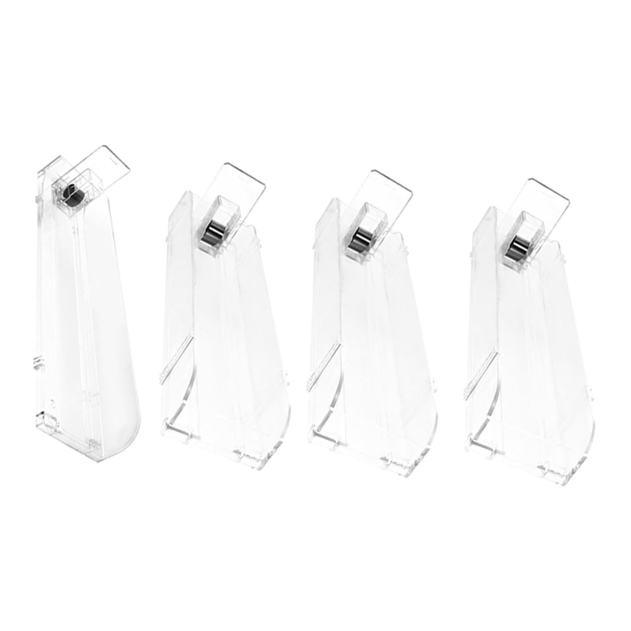 4pcs Cigarette Pusher Tray Retail Display Rack Cigarette to Assemble Long-Lasting
