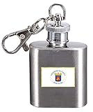 Flachmann Schlüsselanhänger Gravur Managua City Nicaragua Flagge