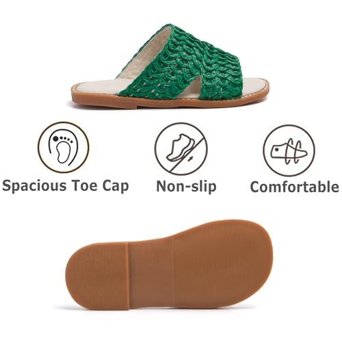 Image of THEE BRON Girls Cute Slip-On Slippers Stylish Sandals for Toddlers & Kids