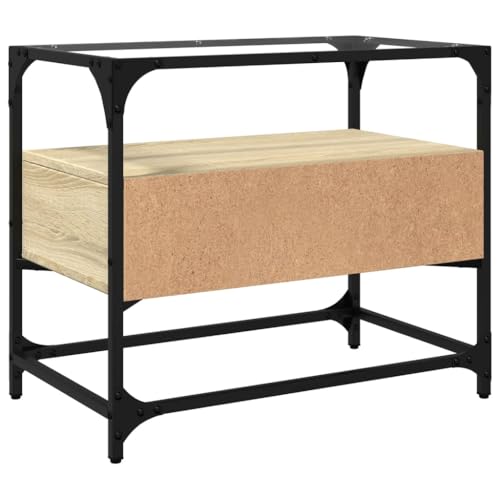 Meuble TV d'extérieur petit espace meuble écran bas terrasse 60cm
