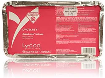 LYCON Lycojet Desert Rose Hot Wax, 17.6oz