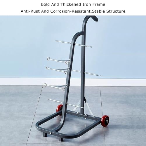 Support de câble robuste et porte-moulinet mobile pour garage - 8