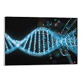 TAILIAN DNA Testing Poster Room Aesthetic Poster Print Art Wall Painting Canvas Posters Gifts Modern Bedroom Decor 24x36inch(60x90cm)