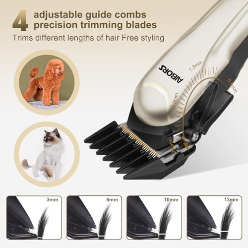 Quiet-Dog-Grooming-Clippers-2000mAh-Long-Lasting-Dog-Clippers-for-GroomingWaterproof-Rechargeable-Cordless-Clippers-for-Dog-GroomingAdjustable-Safe-and-Easy-to-Clean-Home-Pet-Grooming-Tool Quiet Dog Grooming Clippers 2000mAh Long Lasting Dog Clippers for GroomingWaterproof Rechargeable Cordless Clippers for Dog GroomingAdjustable Safe and Easy to Clean Home Pet Grooming Tool