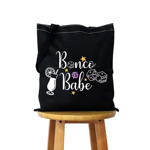 WCGXKO Game Night Cosmetic Bag Game Gambling Lover Zipper Pouch Makeup Bag (Bu Babe tote)