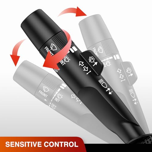 Image of Nilight Turn Signal Switch for 2014-2019 Chevy Silverado GMC Sierra | 2014 2015 2016 2017 2018 2019 1500 2015-2019 2500 3500 2019-2024 4500HD 5500HD 6500HD Windshield Wiper Combination Switches