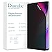 Diacube [2 Pack] Privacy Fingerprint Compatible Screen Protector for Galaxy S10 5G Full Glue Soft PET+EPU Film Anti-Spy Anti-Peep Self-Healing Easy Installation