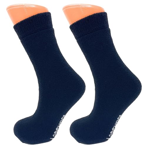 Image of AWS /American Made Women's Insulated Thermal Socks Lambs Wool Seamless Toe and Reinforced Heel Shoe Size 5-7