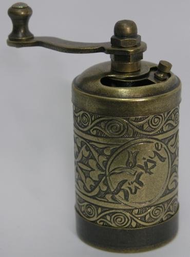 brass spice grinder