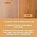 ​Furniture Clinic Wood Varnish | Gloss | Polyurethane Waterproof Coating | Water Based Clear Coat | Wood Sealer for Indoor & Outdoor Furniture | Perfect for Chairs, Tables, Cabinets | 250ml / 8.5 Oz