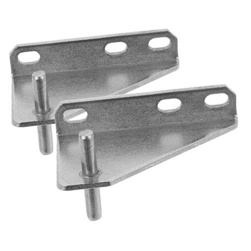 HOLIDYOYO 2 pezzi Cerniere per Porte Frigorifero Cerniere Resistenti Inossidabile per Frigoriferi e Congelatori Facili da Installare Accessori per Manutenzione e Riparazione Compatibili con