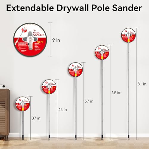 GRENTOOL Pole Sander for Drywall