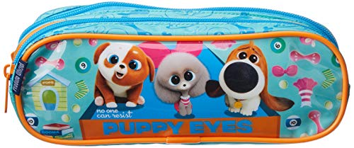 Estojo Soft 2 Divisões Pets 2 Little Pets, Dermiwil, 37476, Multicolorido