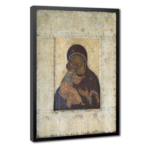 Poster La Vierge de Vladimir Andrei Rublev - Idée cadeau décoration murale chrétienne