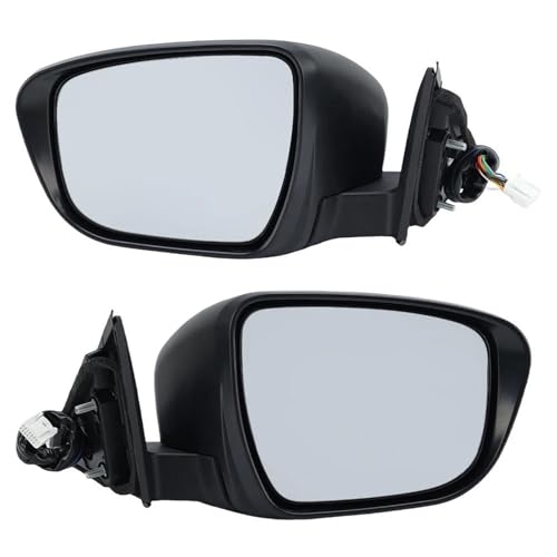 Conjunto De Espejos Retrovisores Para Nissan Para X-trail Para Xtrail T32 Para Rouge 2014-2020 Laterales Completos Con Cámara De 13 Cables. Conjunto Espejo Retrovisor Derecho Izquierdo Later(1 par)