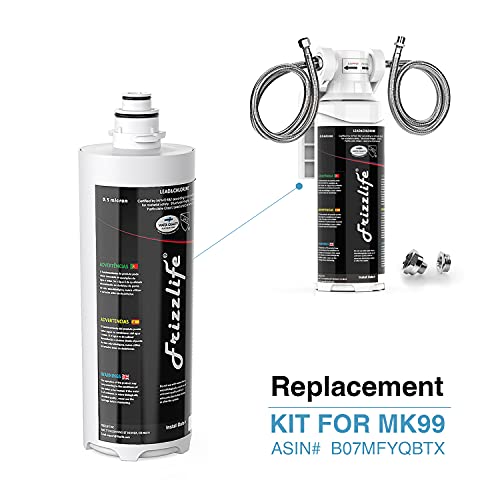 Frizzlife MK99 Replacement Filter Cartridge For Coffee Maker With FZ-2 Filter Cartridge Inside For Home Use